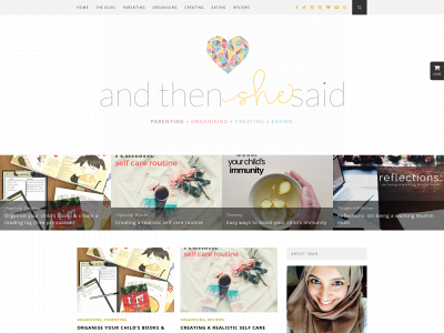 andthenshesaid.com snapshot