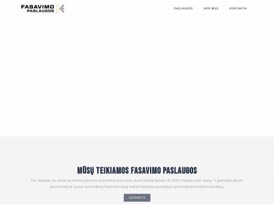 fasavimopaslaugos.lt snapshot