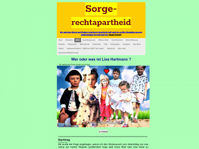 sorgerechtapartheid.de snapshot