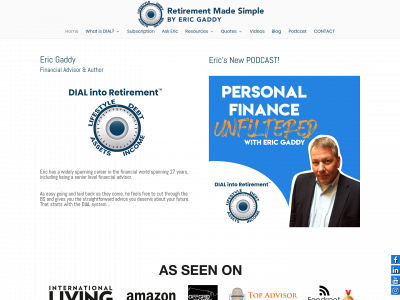 dialintoretirement.com snapshot