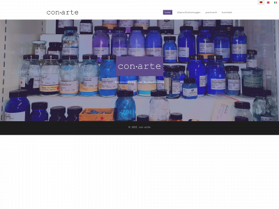 con-arte.ch snapshot
