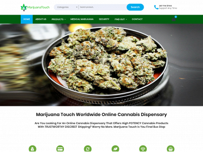marijuanatouch.com snapshot
