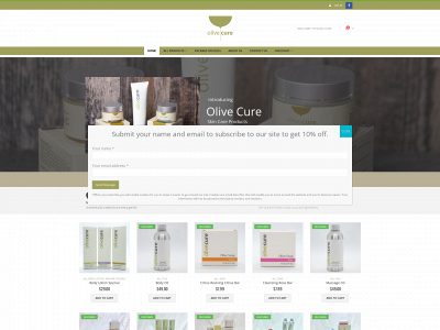 www.olivecure.com snapshot