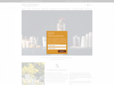 shopatbellissimo.com snapshot
