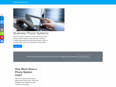 phonesystemspro.com snapshot