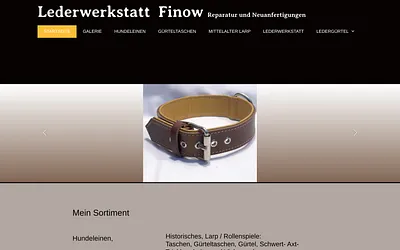lederwerkstatt-finow.de snapshot