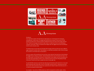 aaehome.com snapshot