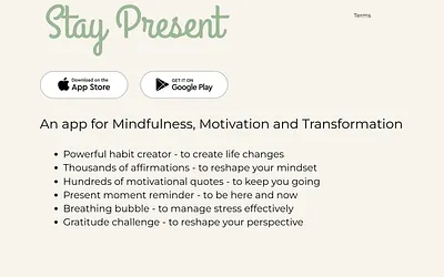 staypresentapp.com snapshot