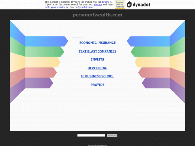 personofwealth.com snapshot
