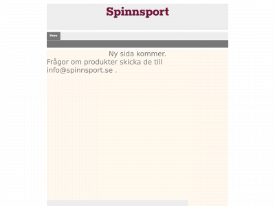 spinnsport.se snapshot