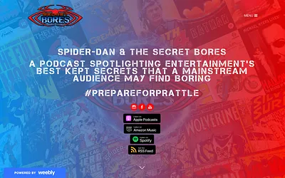 www.spiderdanandthesecretbores.com snapshot
