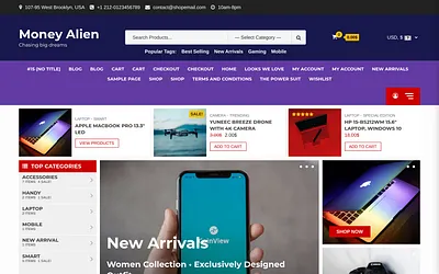 moneyalien.click snapshot