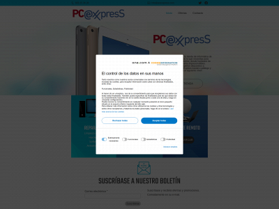 pcexxpress.com snapshot