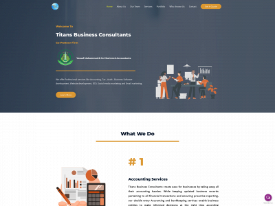 titansconsultants.com snapshot
