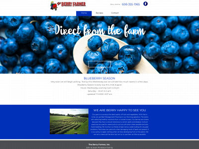 theberryfarmer.com snapshot