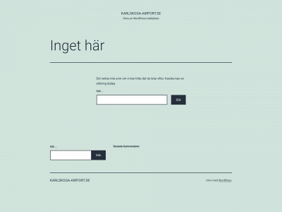 karlskoga-airport.se snapshot