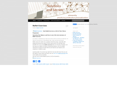 solutionsandsecrets.com snapshot