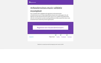 mrbowlersviews.music snapshot