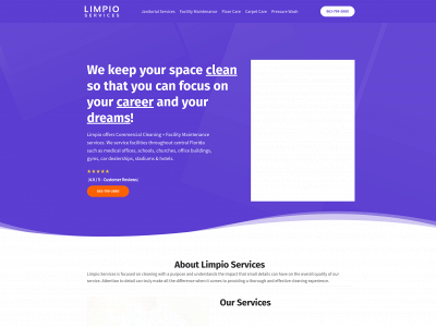 limpioservices.com snapshot