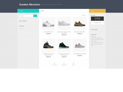 sneakerattraction.com snapshot