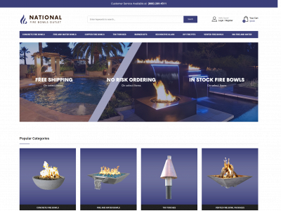 nationalfirebowlsoutlet.com snapshot