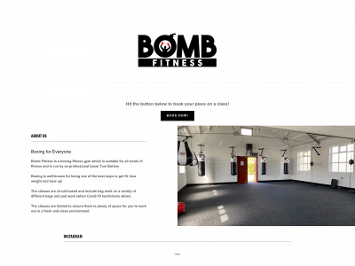 bombfitness.co.uk snapshot