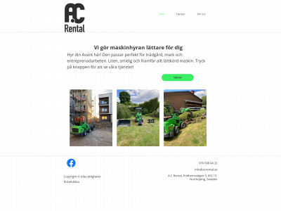 acrental.se snapshot