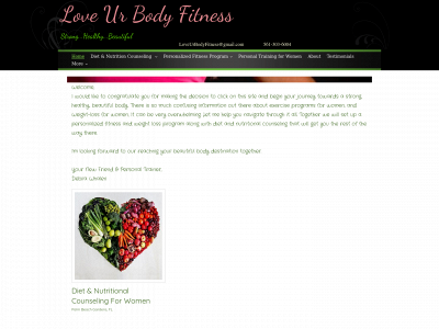 loveurbodyfitness.com snapshot