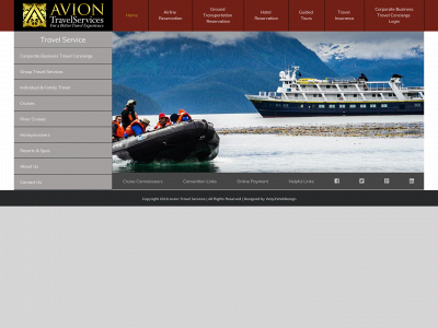 aviontravelservices.com snapshot