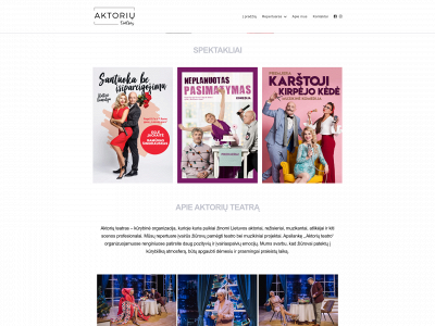 aktoriuteatras.lt snapshot