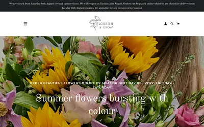flourishandgrowflorist.co.uk snapshot