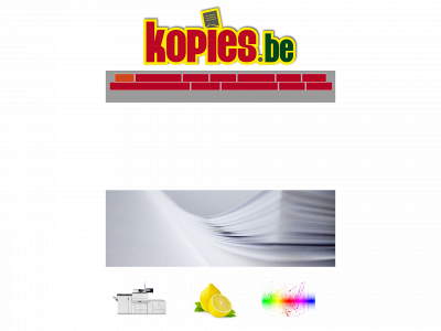 kopies.be snapshot