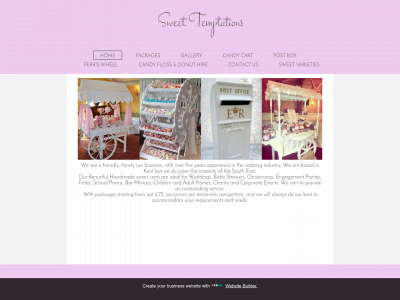 sweettemptations-candycart.co.uk snapshot