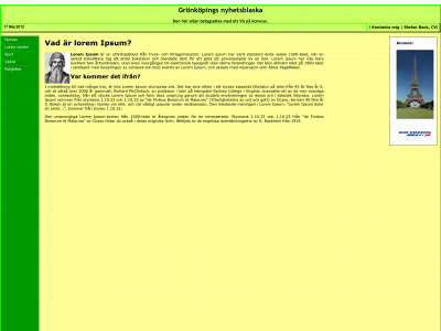 stefanback.se snapshot