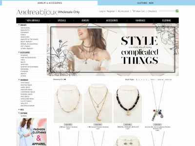 andreabijoux.com snapshot