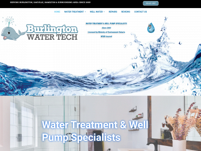 burlingtonwatertech.com snapshot