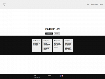 pawsforlive.com snapshot