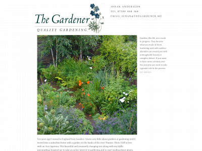 thegardener.me snapshot