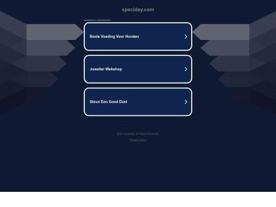 speciday.com snapshot