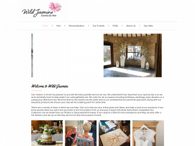 wildjasmineevents.co.uk snapshot
