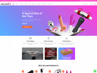 orgasmbox.co.uk snapshot