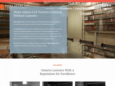 hicksadams.ca snapshot