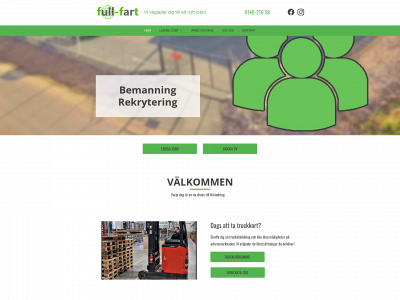 fullfart-bemanning.se snapshot
