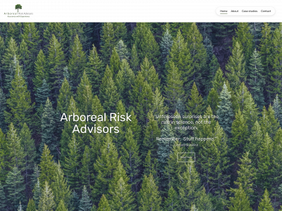 arborealriskadvisors.com snapshot