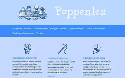 poppenles.nl snapshot