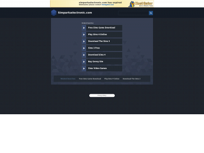 simpartselectronic.com snapshot