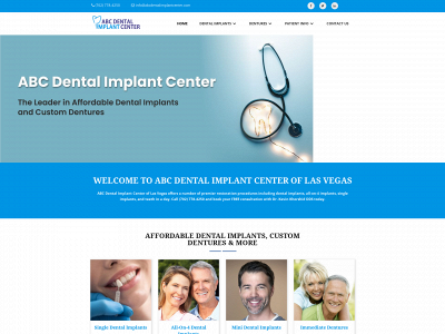 abcdentalimplantcenter.com snapshot