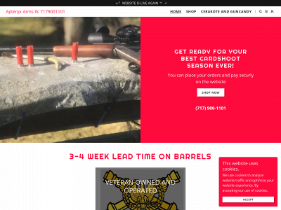 cardshootbarrels.com snapshot