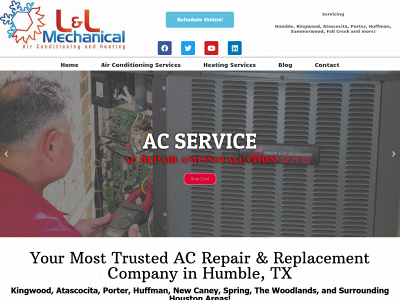 llmechanicalhvac.com snapshot