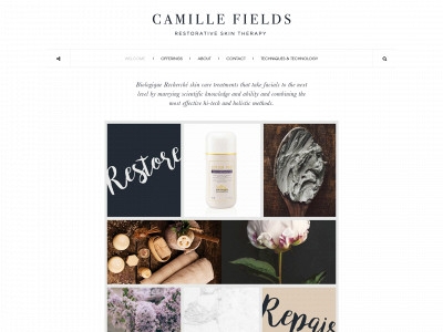 camillefields.website snapshot